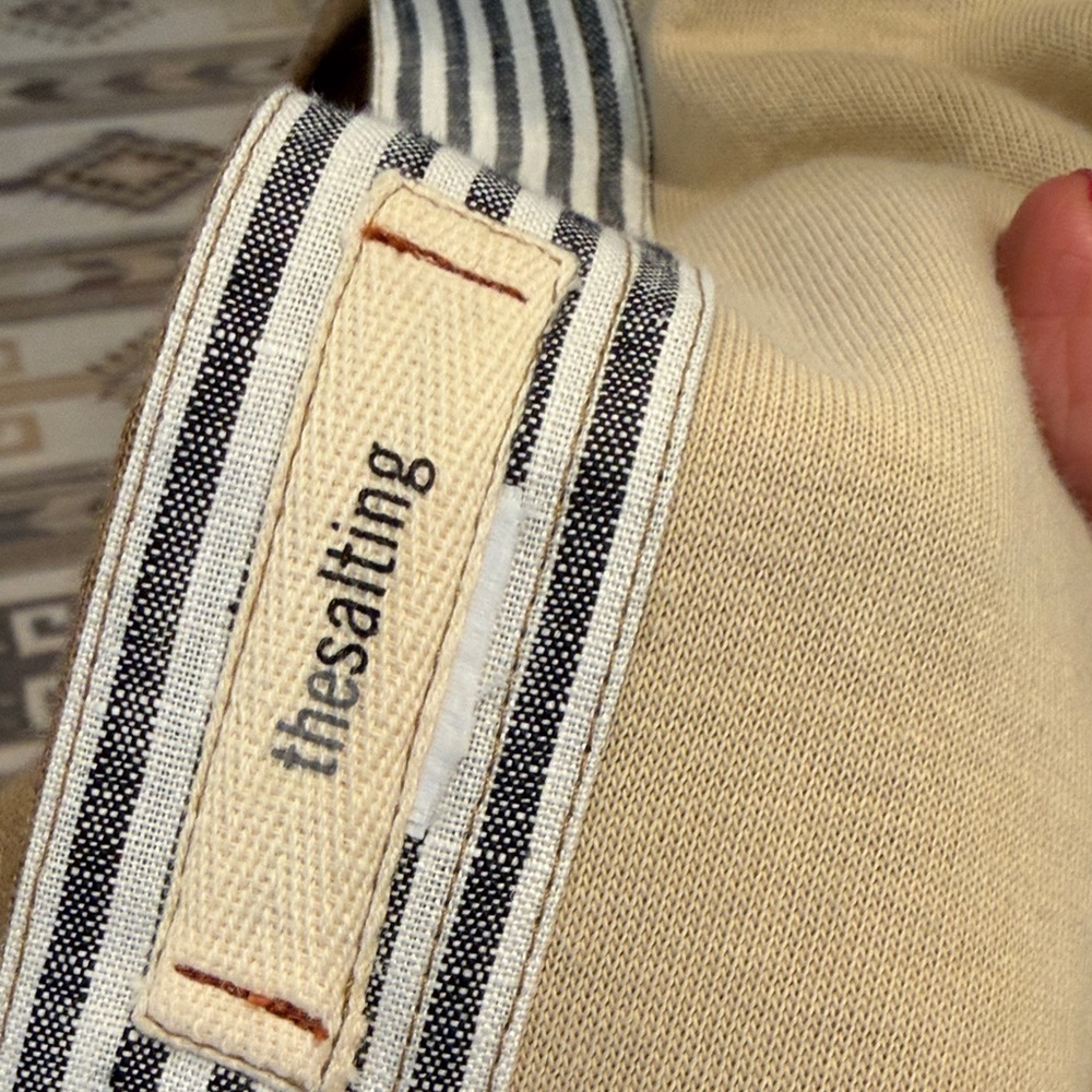 The Salting Brown and Cream scarf - Picture 2 of 5